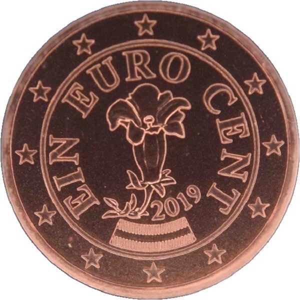 Австрия 1 Евро цент