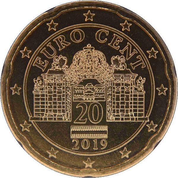 Австрия 20 Евро цент