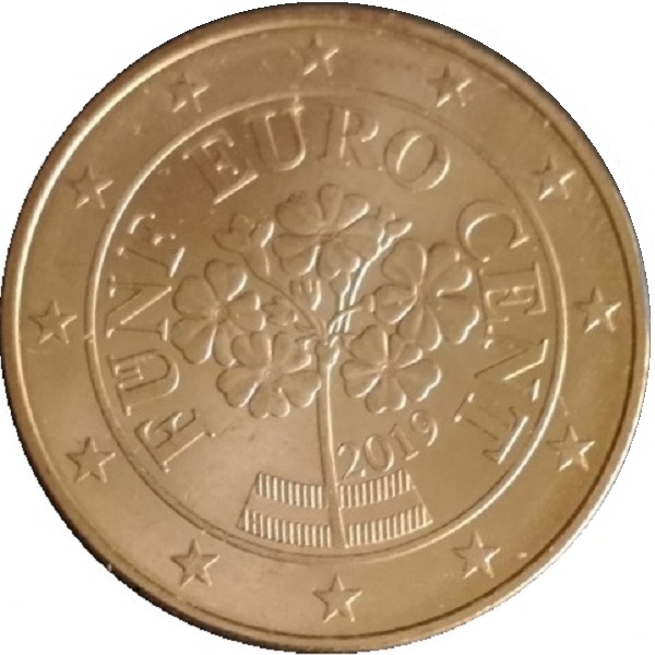 Австрия 5 Евро цент