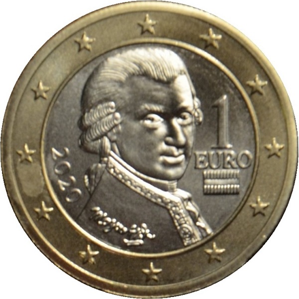 Австрия 1 Евро