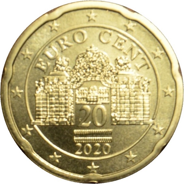Австрия 20 Евро цент