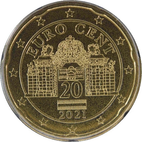 Австрия 20 Евро цент