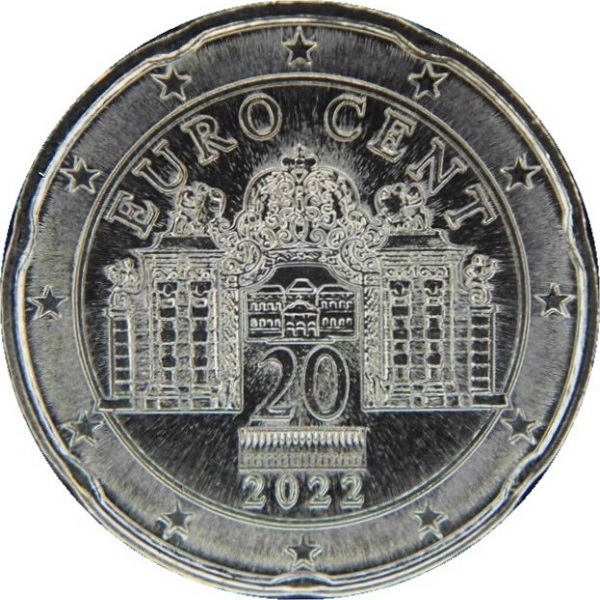 Австрия 20 Евро цент