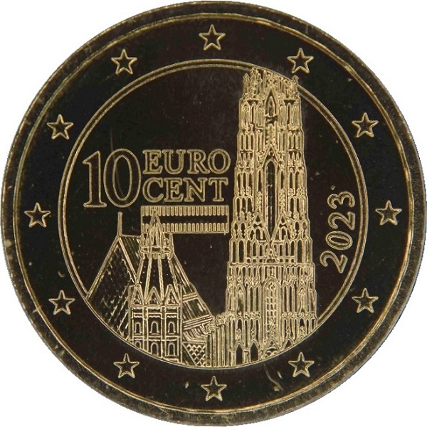 Австрия 10 Евро цент