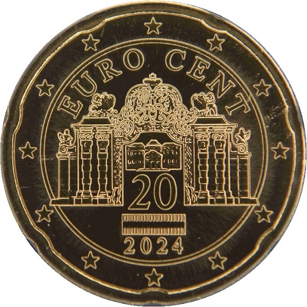 Австрия 20 Евро цент