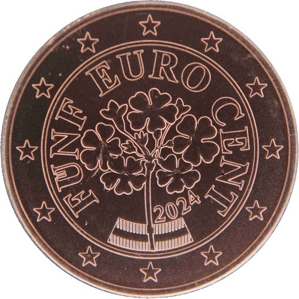 Австрия 5 Евро цент