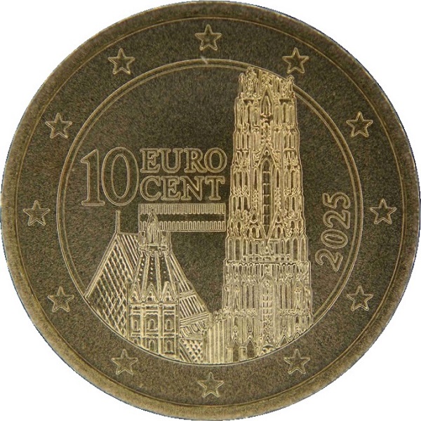 Австрия 10 Евро цент