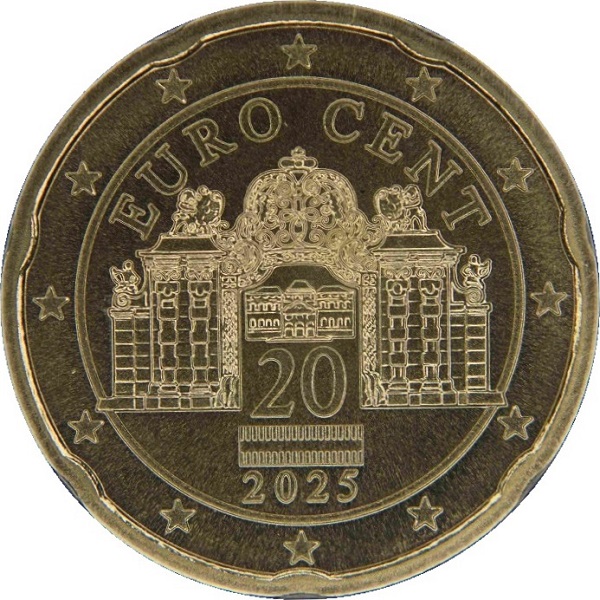 Австрия 20 Евро цент