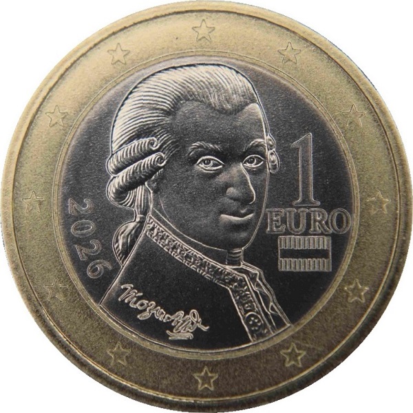 Австрия 1 Евро