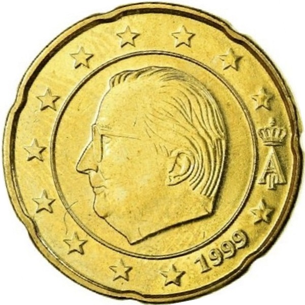 Бельгия 20 Евро цент