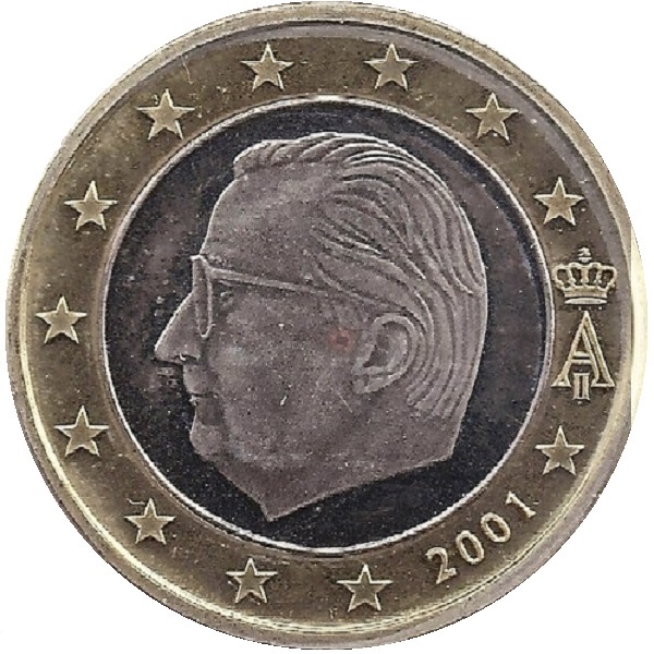 Бельгия 1 Евро