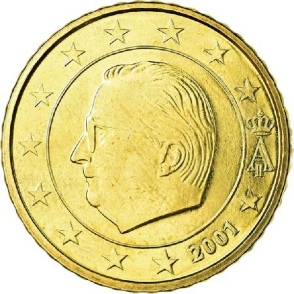 Бельгия 50 Евро цент