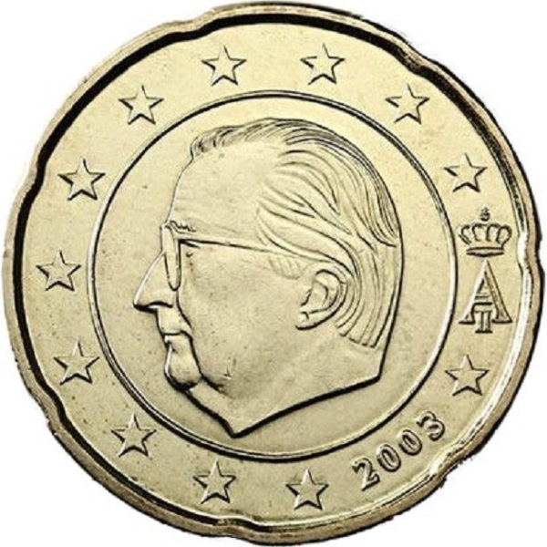 Бельгия 20 Евро цент