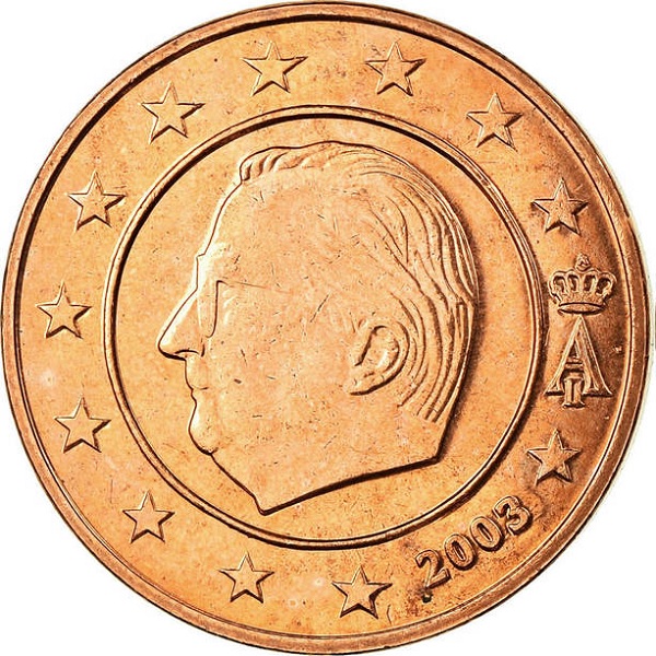 Бельгия 5 Евро цент