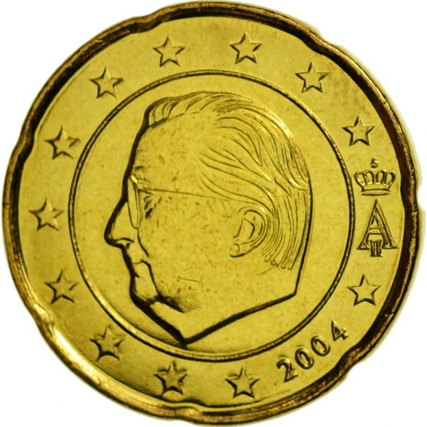 Бельгия 20 Евро цент