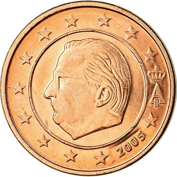 Бельгия 1 Евро цент