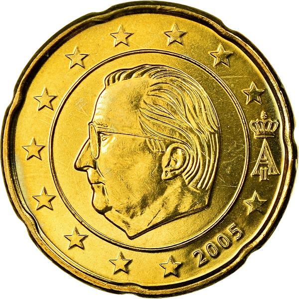 Бельгия 20 Евро цент