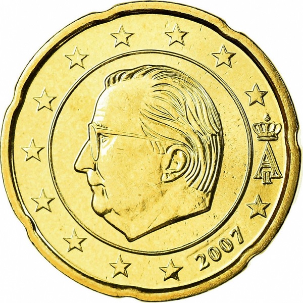 Бельгия 20 Евро цент