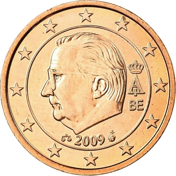 Бельгия 1 Евро цент