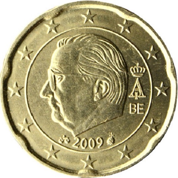 Бельгия 20 Евро цент