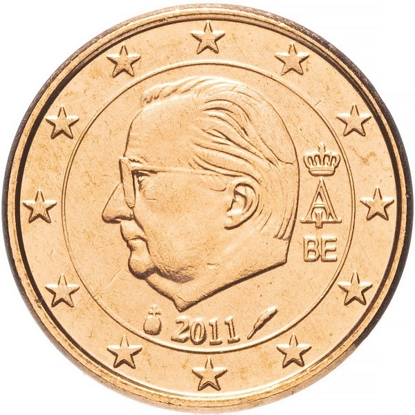 Бельгия 1 Евро цент