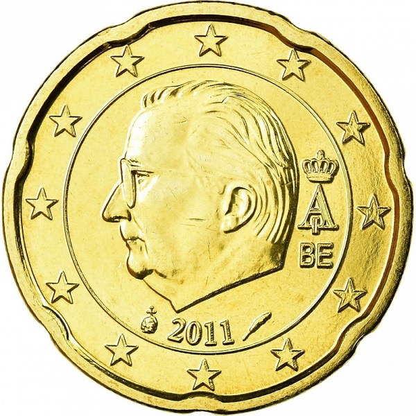 Бельгия 20 Евро цент