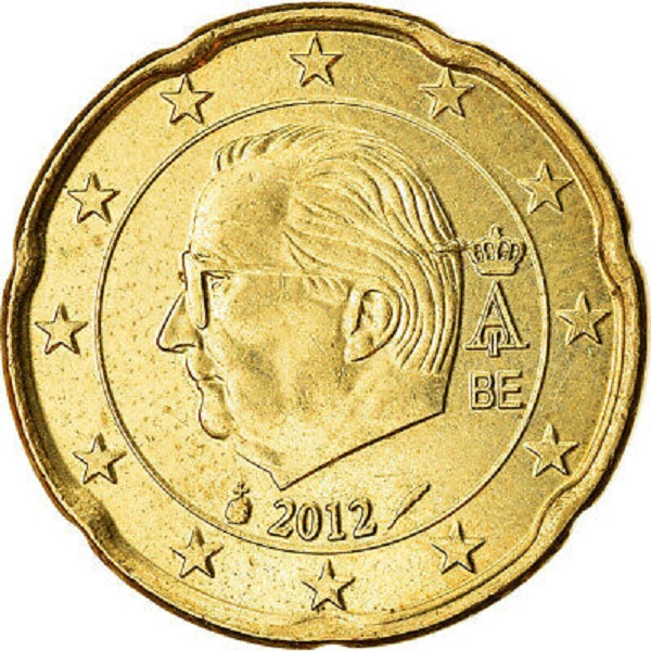 Бельгия 20 Евро цент