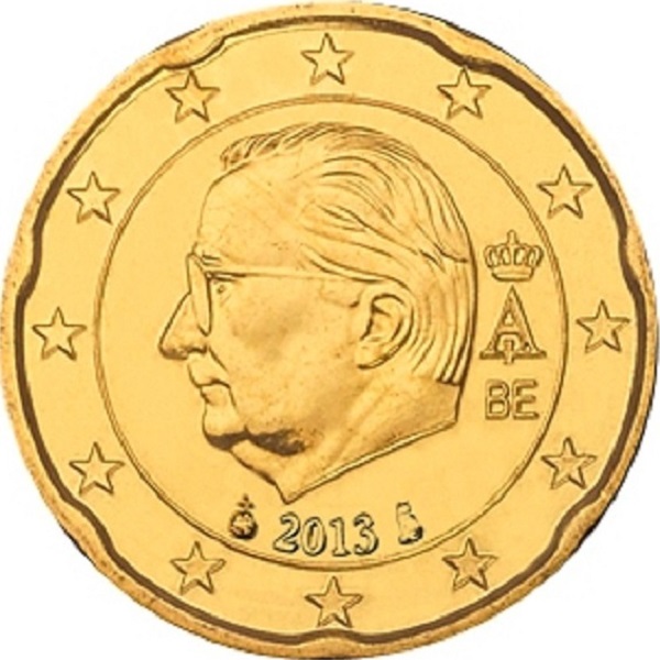 Бельгия 20 Евро цент