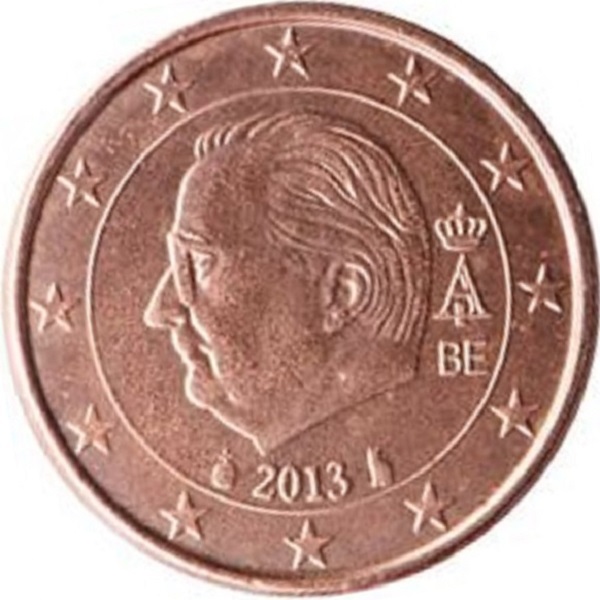 Бельгия 2 Евро цент