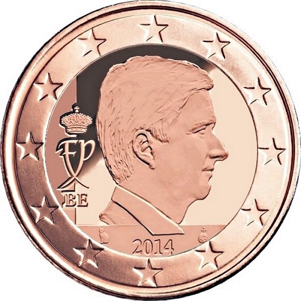 Бельгия 1 Евро цент