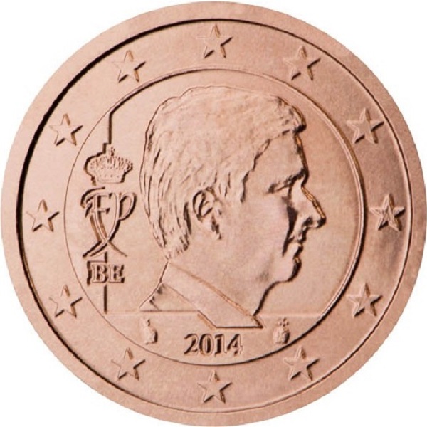 Бельгия 2 Евро цент