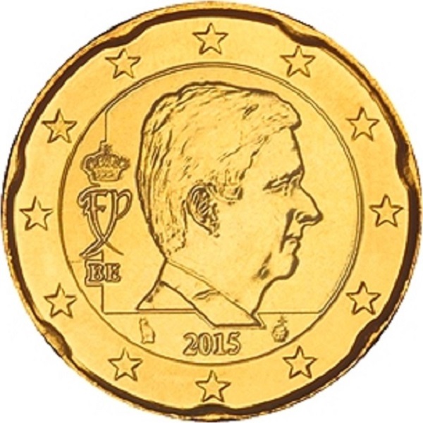 Бельгия 20 Евро цент