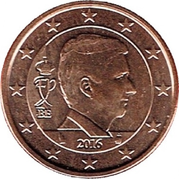 Бельгия 1 Евро цент