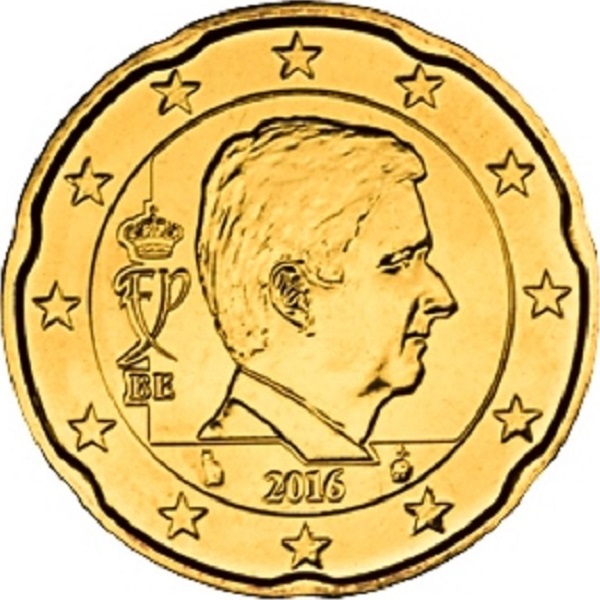 Бельгия 20 Евро цент