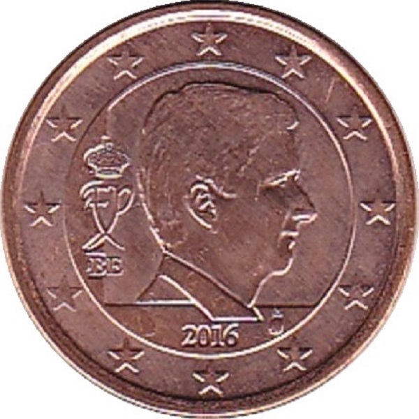 Бельгия 2 Евро цент