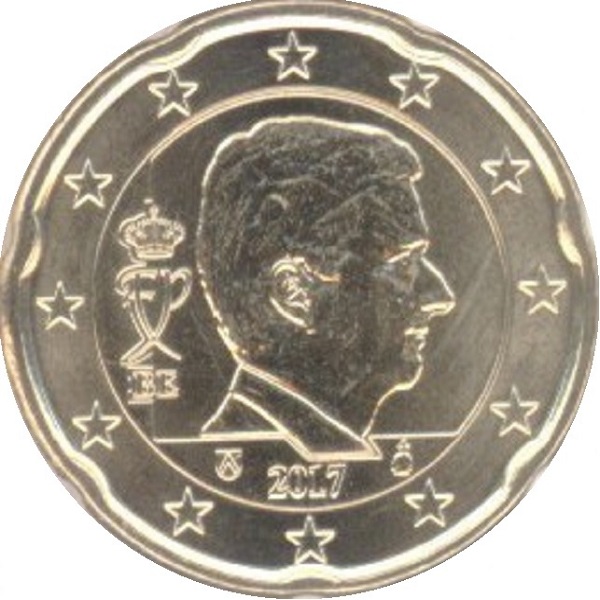 Бельгия 20 Евро цент