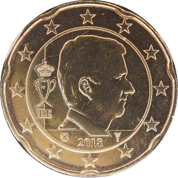 Бельгия 20 Евро цент