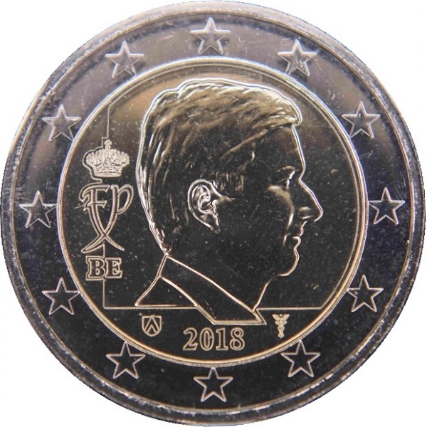 Бельгия 2 Евро