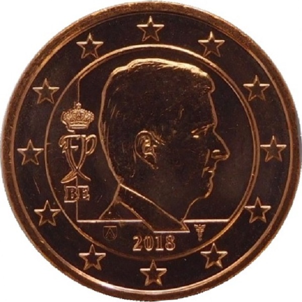 Бельгия 2 Евро цент