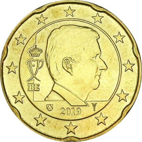 Бельгия 20 Евро цент