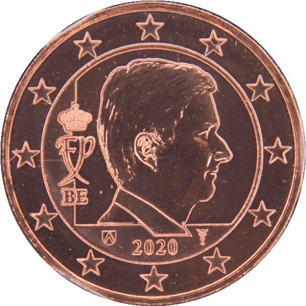 Бельгия 1 Евро цент