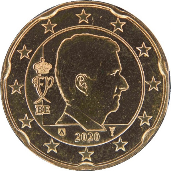Бельгия 20 Евро цент