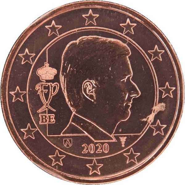Бельгия 2 Евро цент