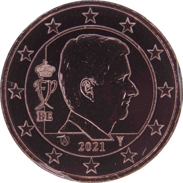 Бельгия 1 Евро цент