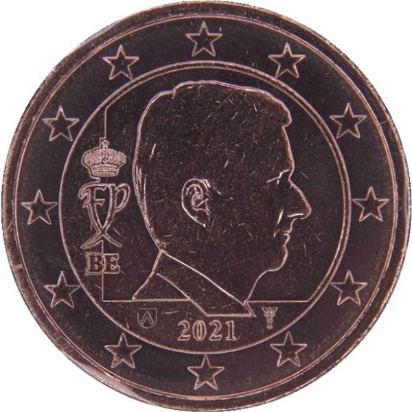Бельгия 2 Евро цент