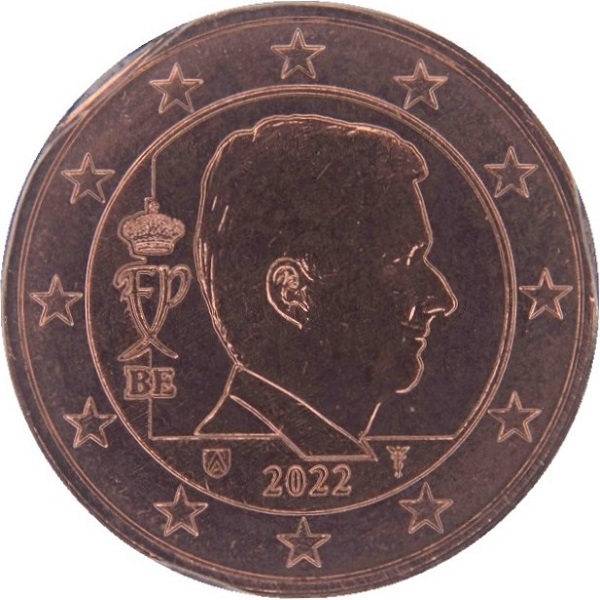 Бельгия 1 Евро цент