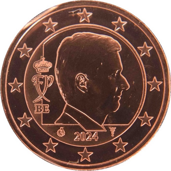 Бельгия 1 Евро цент