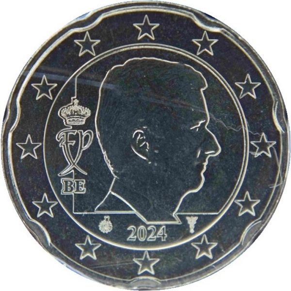 Бельгия 20 Евро цент