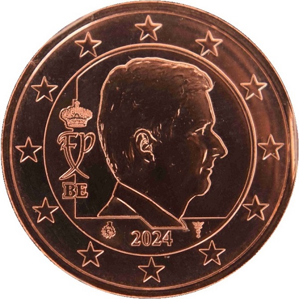 Бельгия 2 Евро цент