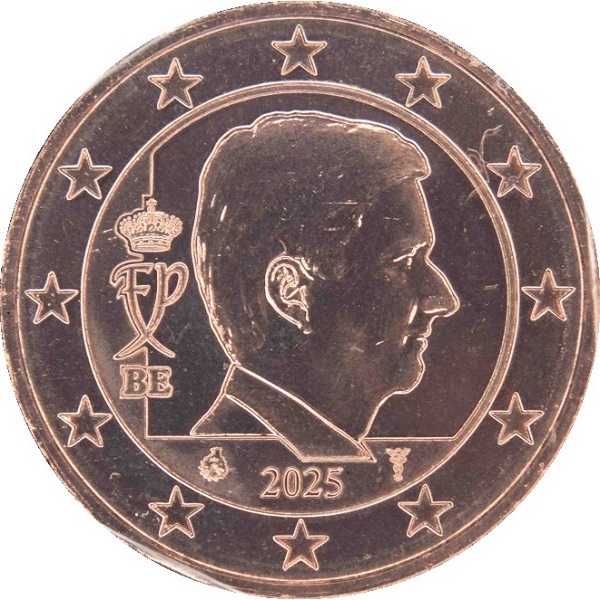 Бельгия 1 Евро цент